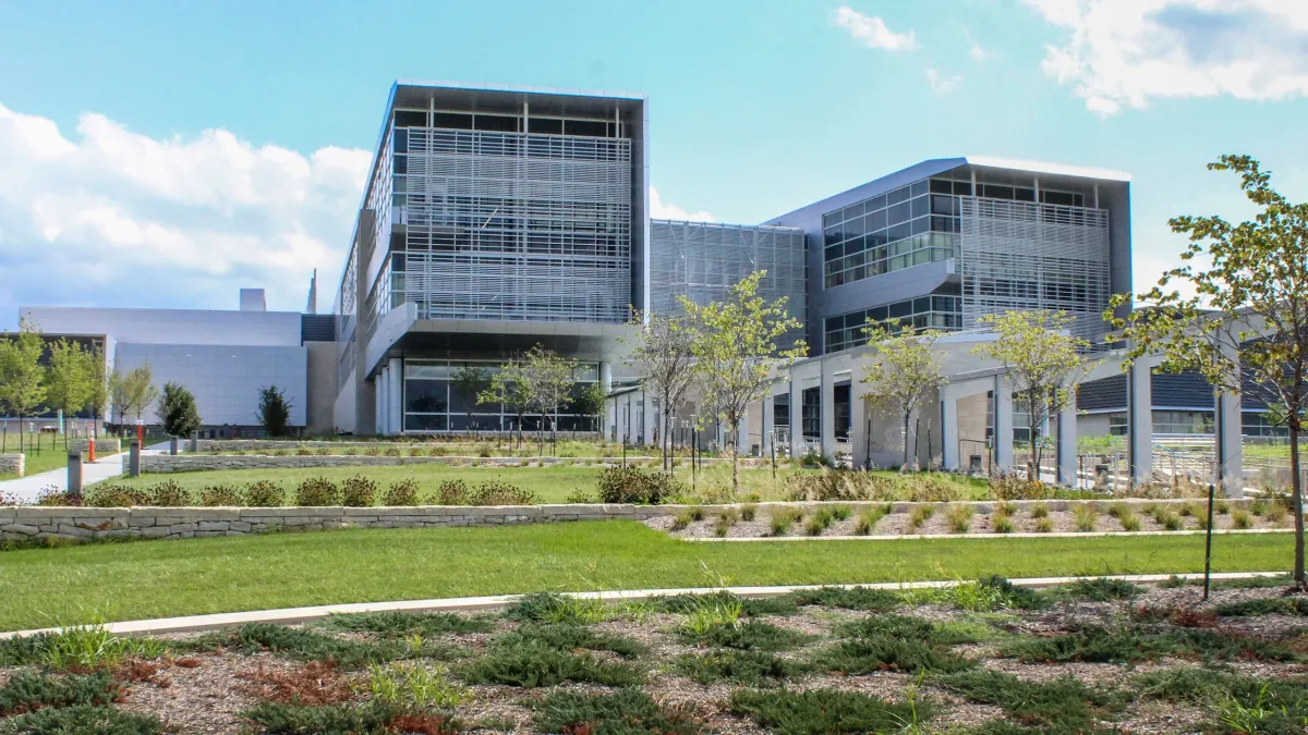 The National Bio and Agro-Defense Facility in Manhattan, Kansas.