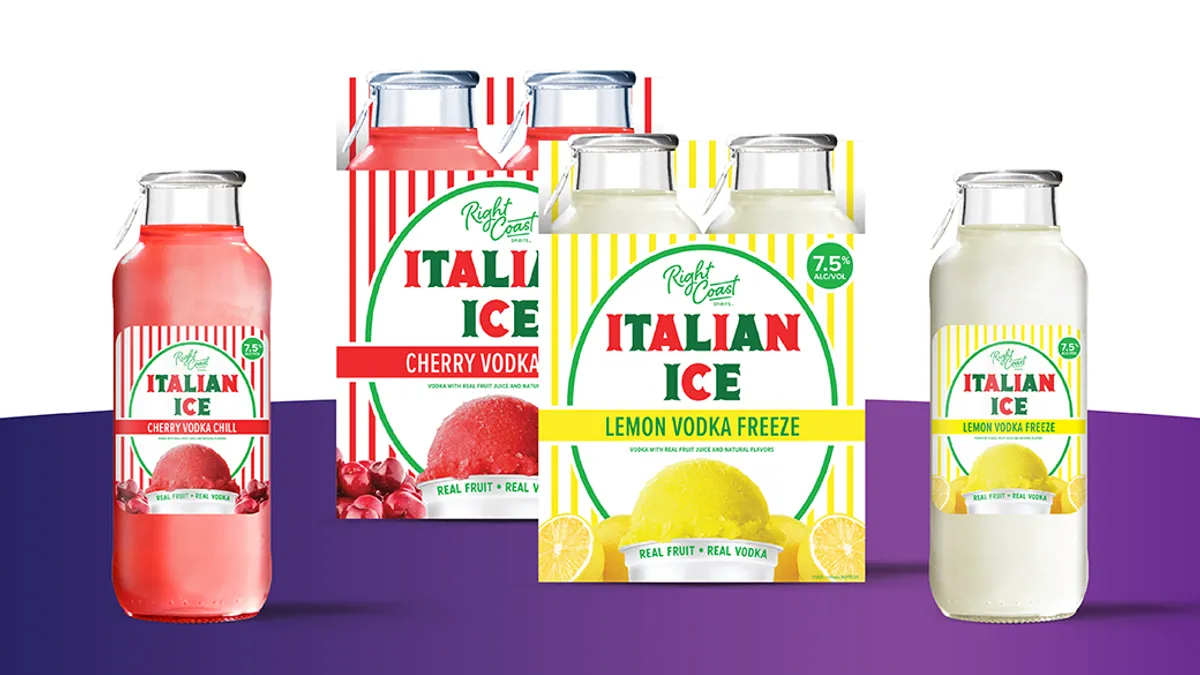 Italian Ice Beverages