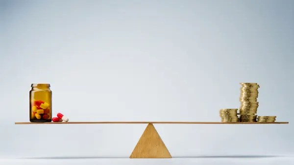 Pill drug money balance