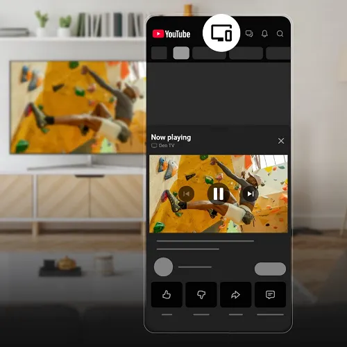 YouTube TV app