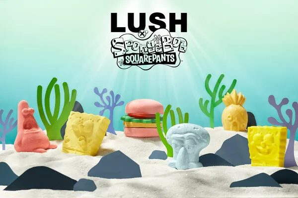 Lush's Spongebob Squarepants collection