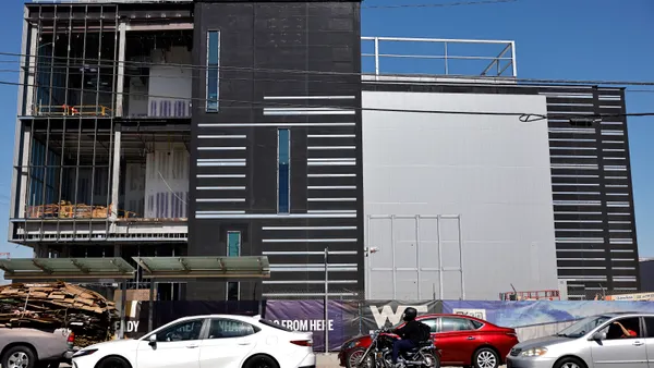 data center under construction in Vernon, California