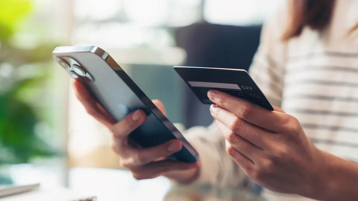 Online payment using card via phone