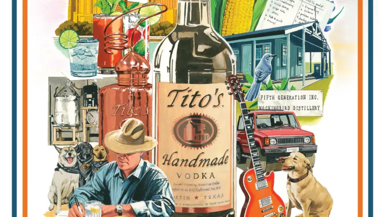 Rephrase single title from this title Tito’s Vodka distills AR packaging to mark twenty fifth birthday . And it must return only title i dont want any extra information or introductory text with title e.g: ” Here is a single title:”