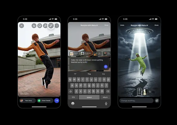 Instagram Adds Assistive AI for Visual Creation