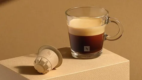 Nestle, nespresso, coffee, paper