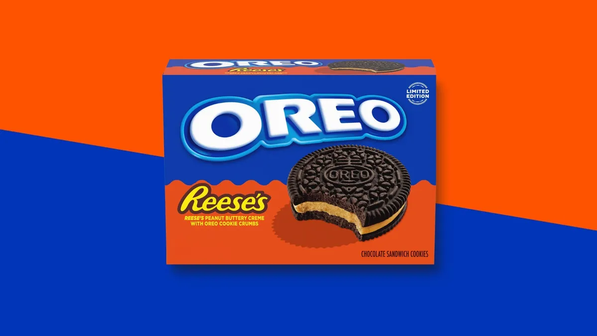 A package of Oreo Reese's Cookies