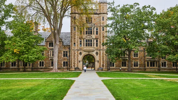 The campus of University of Michigan, in Ann Arbor, Mich.