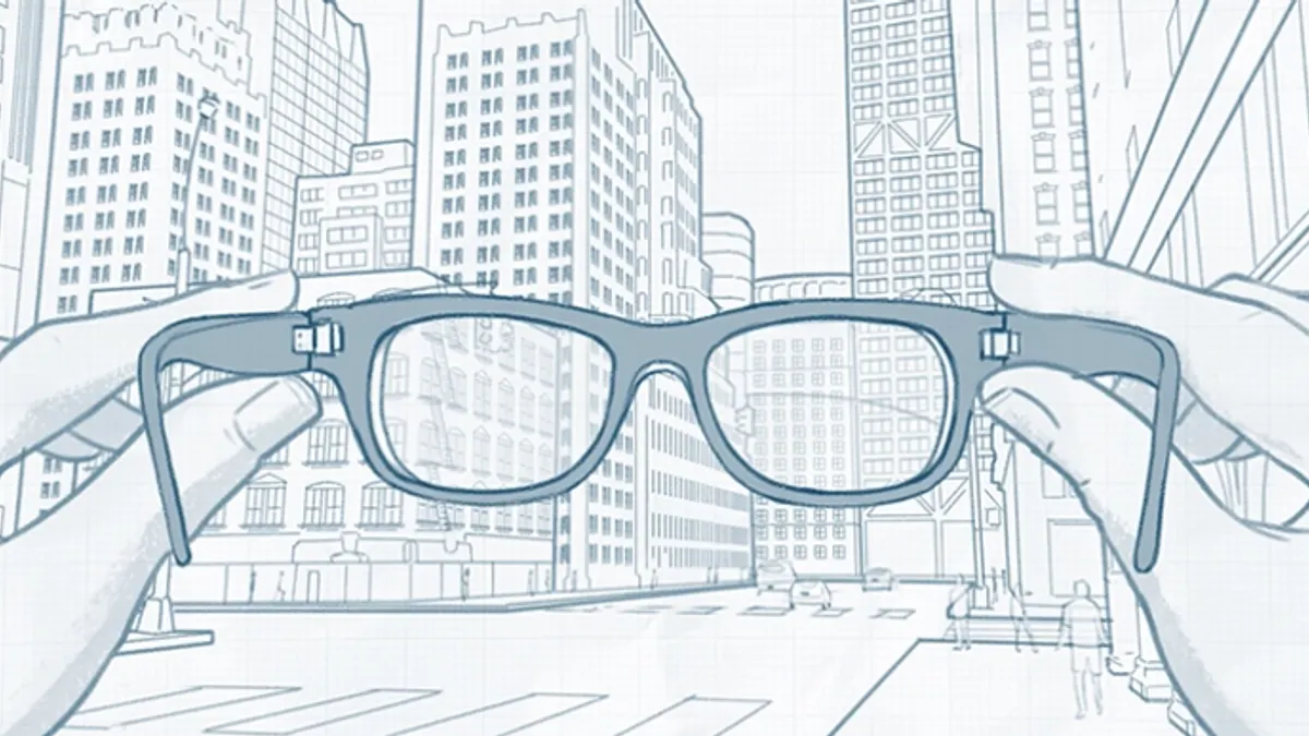 Facebook AR glasses