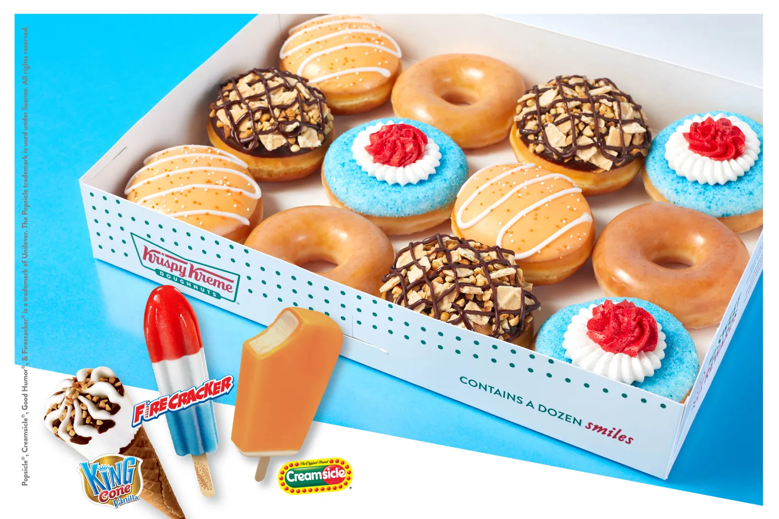 Unilever, Krispy Kreme, popsicle, creamsicle