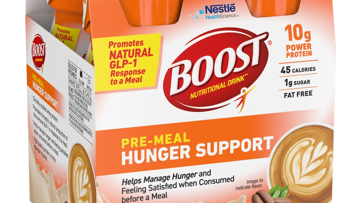I Drink A Boost For Breakfast WK Kellogg Co debuts new cereal brand in better-for-you push | Food Dive