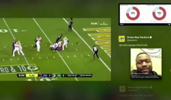 Twitter Apple TV integration