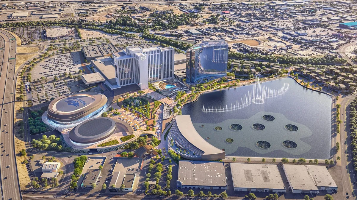 A rendering on the redevelopment at Grand Sierra Resort.