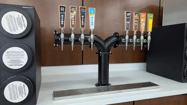 on-tap beverages, Wally's