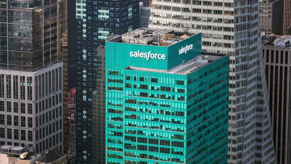 Salesforce tower in New York City.