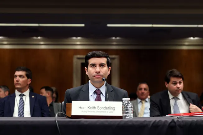Trump taps acting Secretary Sonderling to lead DOL