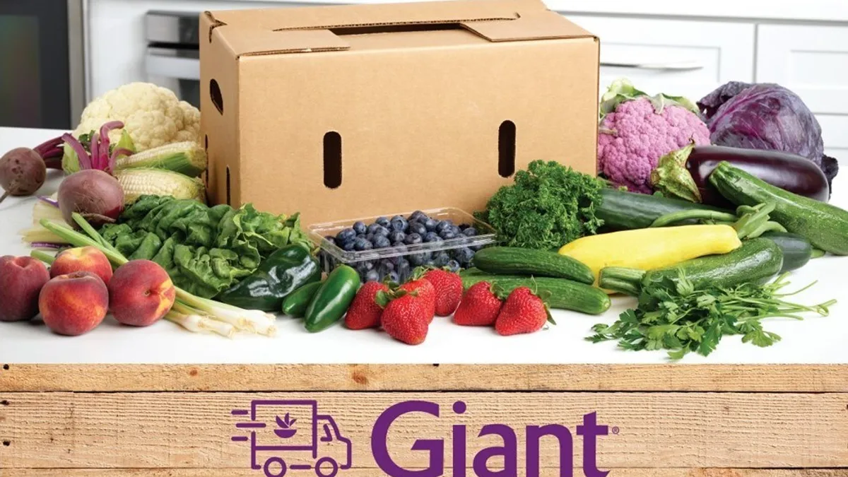 Giant Food's Local Produce Box for summer 2021