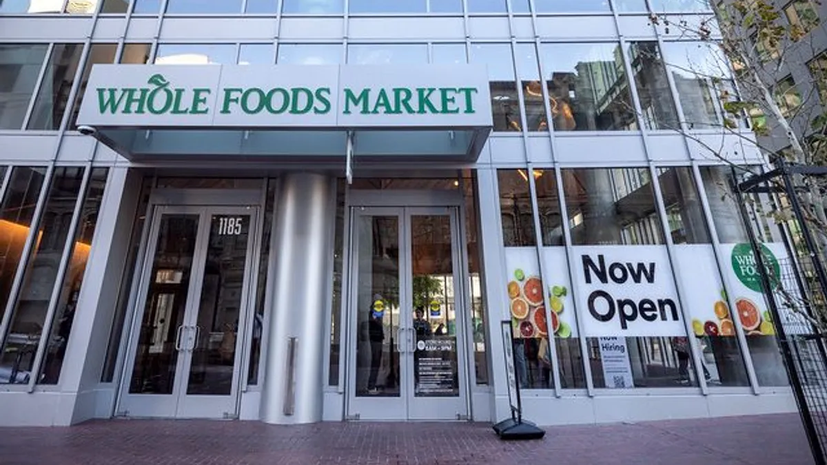 Exterior of Whole Foods Market Trinity store