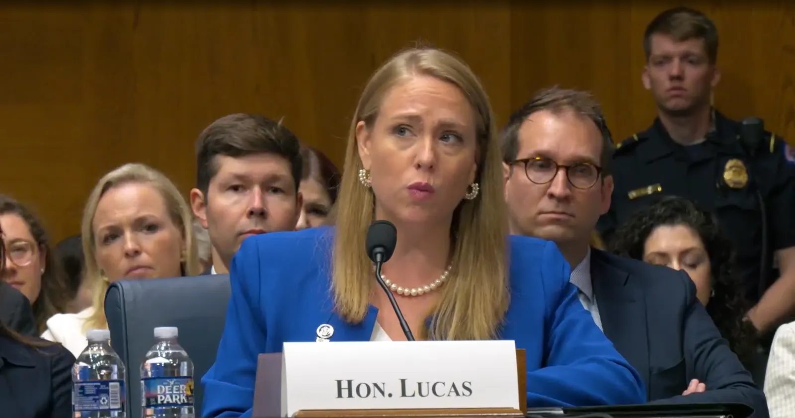 Andrea Lucas of EEOC speaks to Congress in confirmation hearing