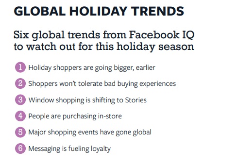 Facebook Holiday Marketing Guide 2019