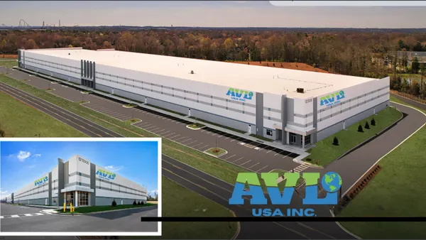 A rendering of AVL Manufacturing's new factory in Charlotte, North Carolina.