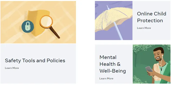 Meta Safety Center
