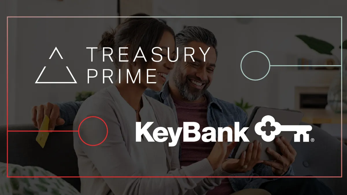 KeyBank partner with Treasury Prime