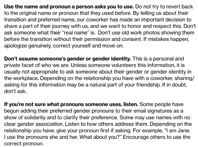 Pinterest gender transition guide