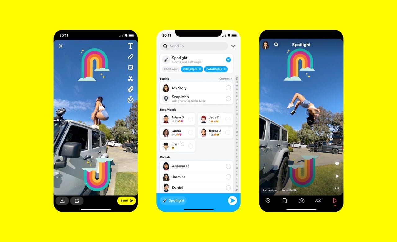 Snapchat Spotlight