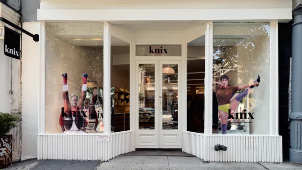 The exterior of Knix's SoHo store in New York City