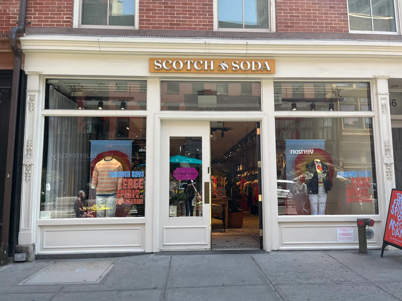 A Scotch & Soda storefront in New York City