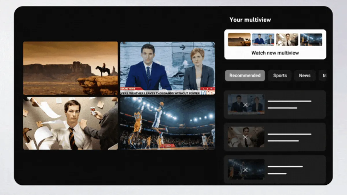 YouTube Multiview update