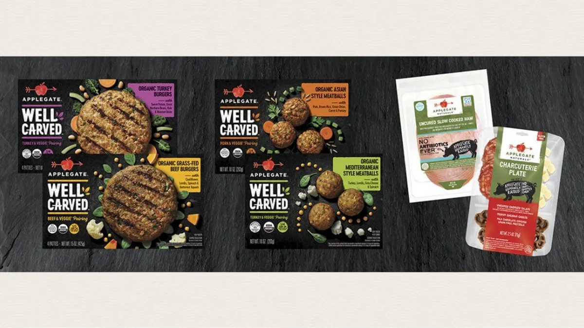 Hormel's Applegate brand launched the Well Carved blended brand in April 2020