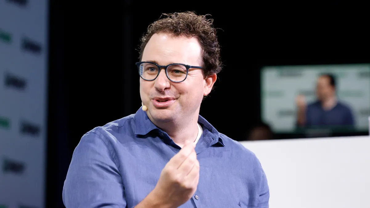 Anthropic Co-Founder & CEO Dario Amodei speaks onstage during TechCrunch Disrupt 2023 at Moscone Center on September 20, 2023 in San Francisco, California.