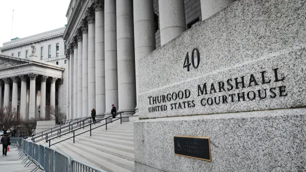 The Thurgood Marshall United States Courthouse is pictured.