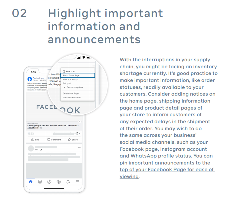 Facebook COVID-19 Guide