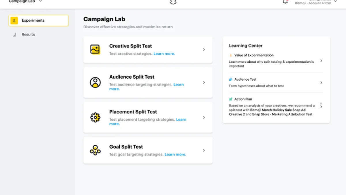 Snapchat Campaign Lab