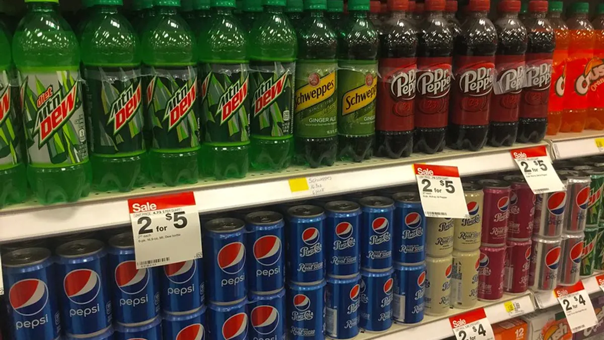Soda Pop Aisle, Target 6/2016