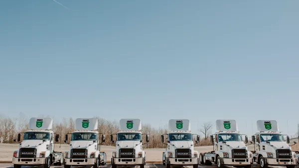 IMC Logistics trucks