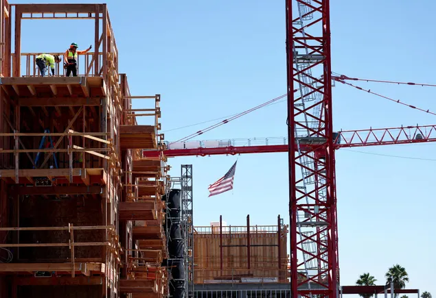 Infrastructure boosts nonresidential spending again as private sector slows