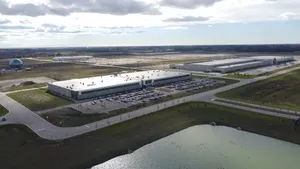 Foxconn's manufacturing site in the Village of Mount Pleasant, Wisconsin.
