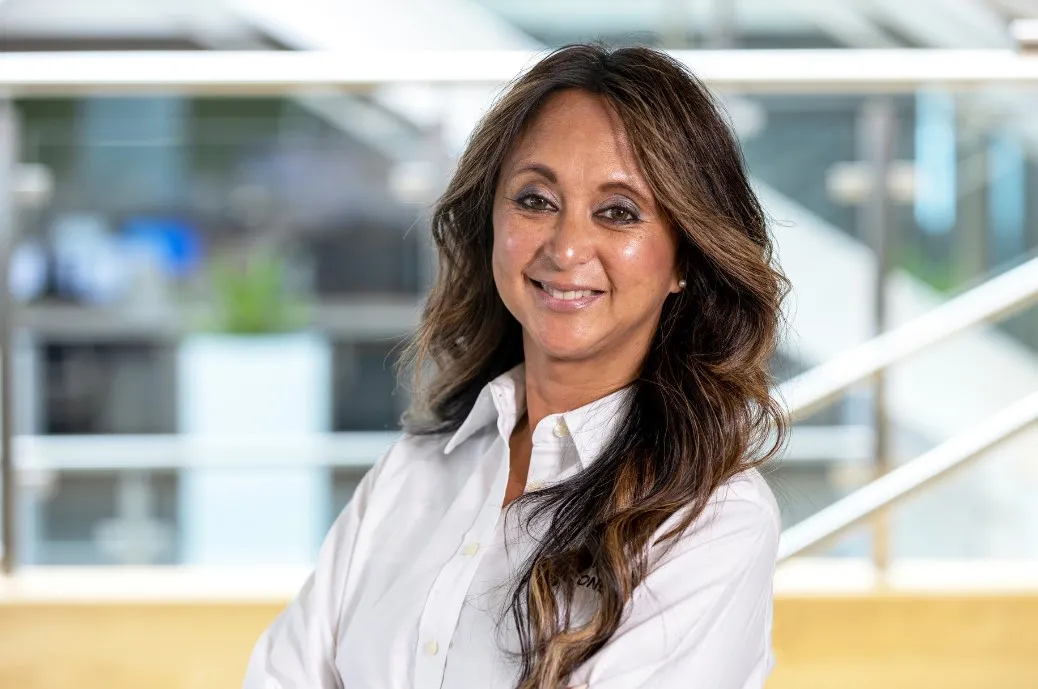 A corporate headshot of Janette Hostettler VP of Toyota Motor Manufacturing Kentucky.