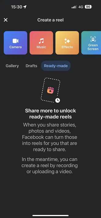 Reels creation prompt