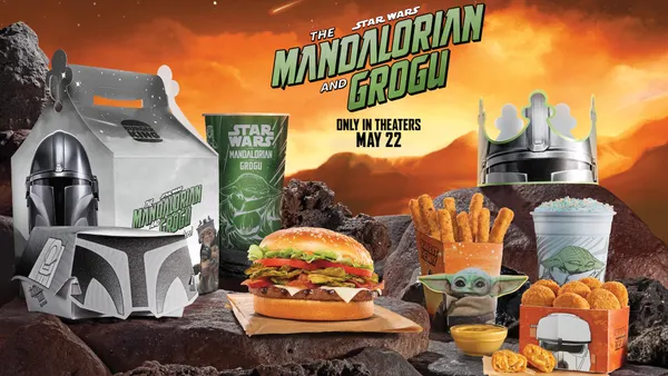 Burger King Mandalorian and Grogu adult bundle