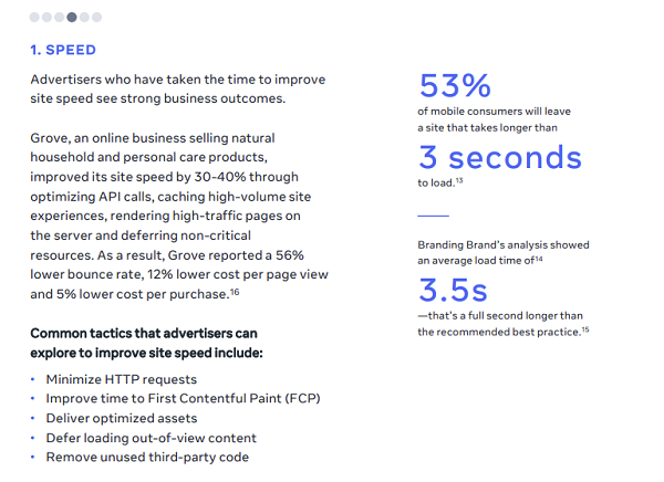 Meta landing page guide