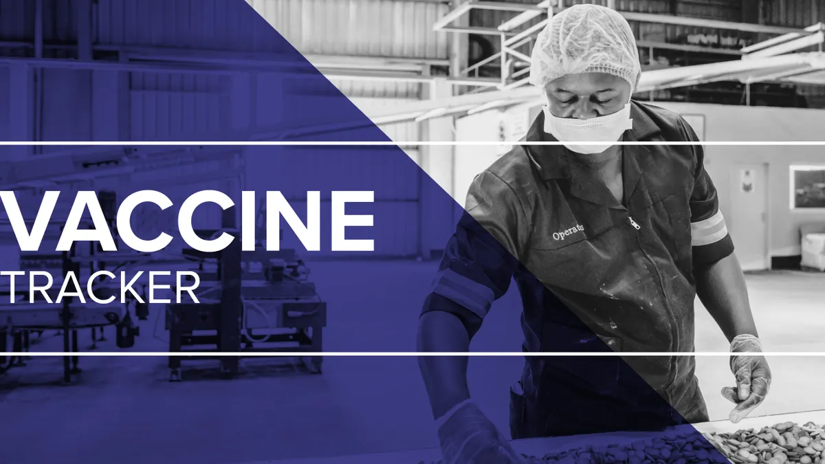 vaccine tracker, food manufacturing