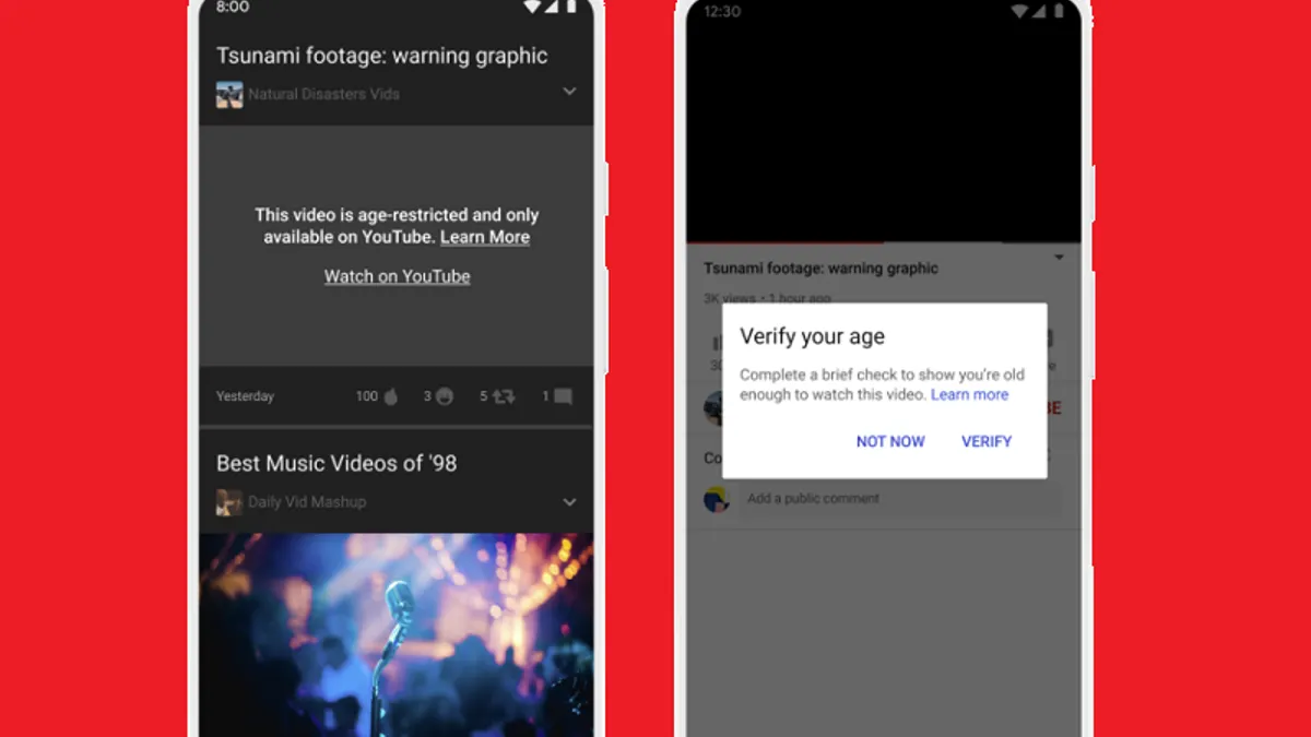 YouTube Age Restrictions