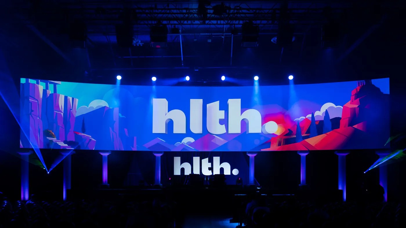 hlth conference stage