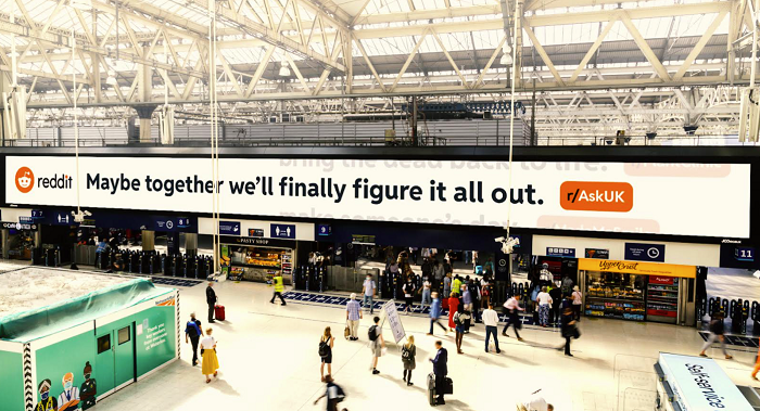 Reddit UK ad campaign
