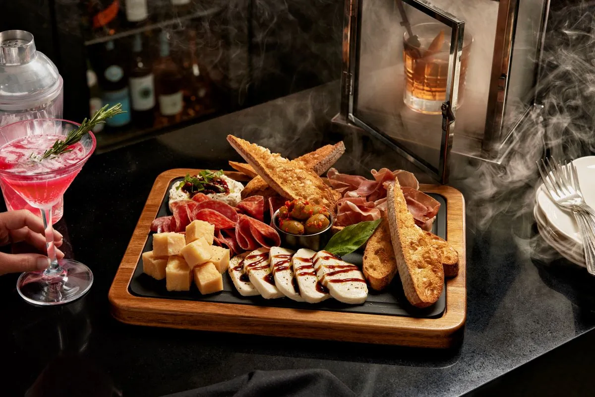 An image of an antipasto board at Maggiano&#x27;s